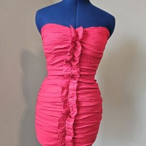 My Michelle Vibrant Red Dress